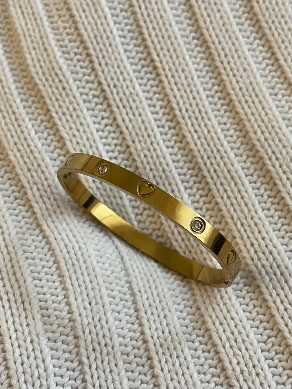 Gold “Love” Bracelet - Women Jewelry